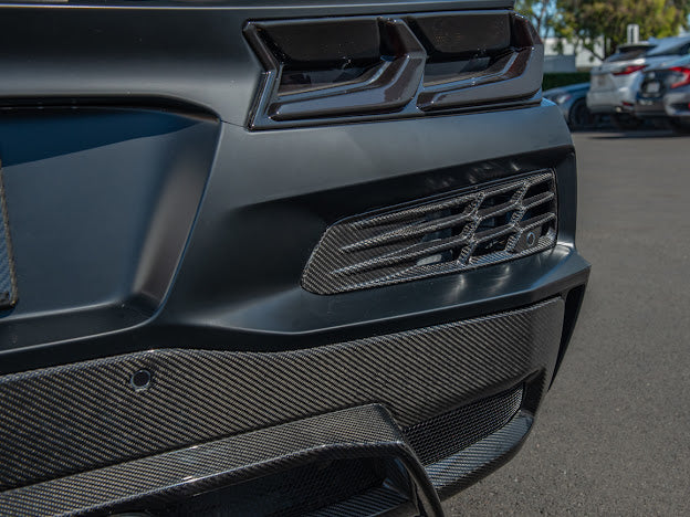 2020+ CHEVROLET CORVETTE C8 Z06 | REAR BUMPER GRILLE VENT PAIR